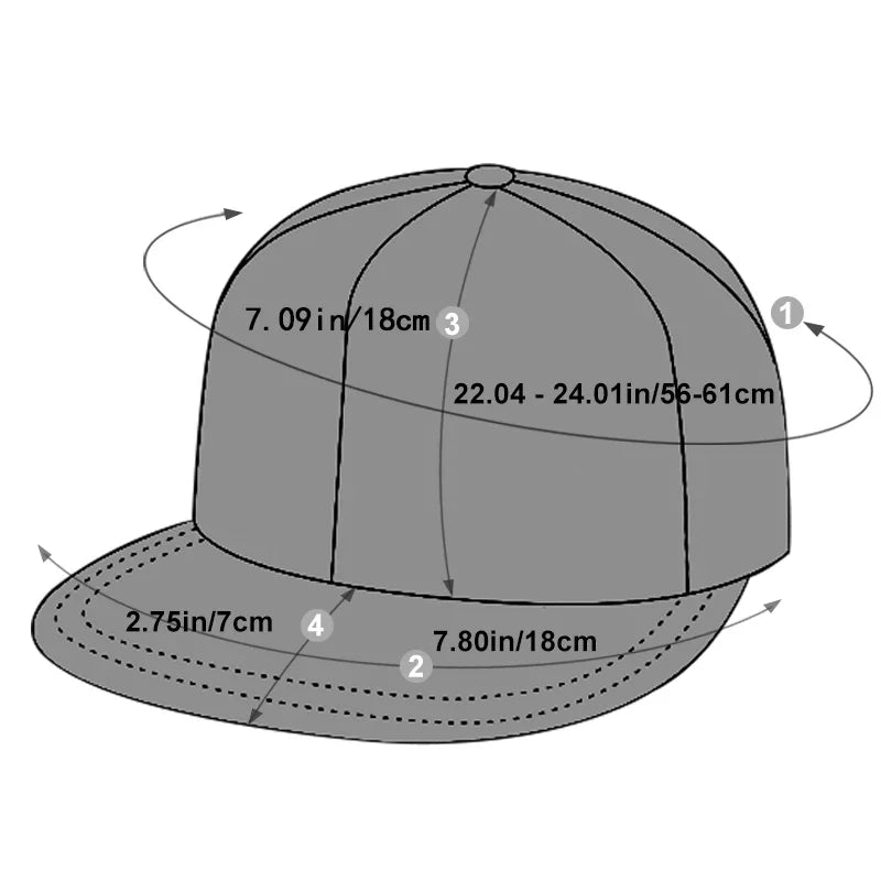 Cotton Snapback Cap